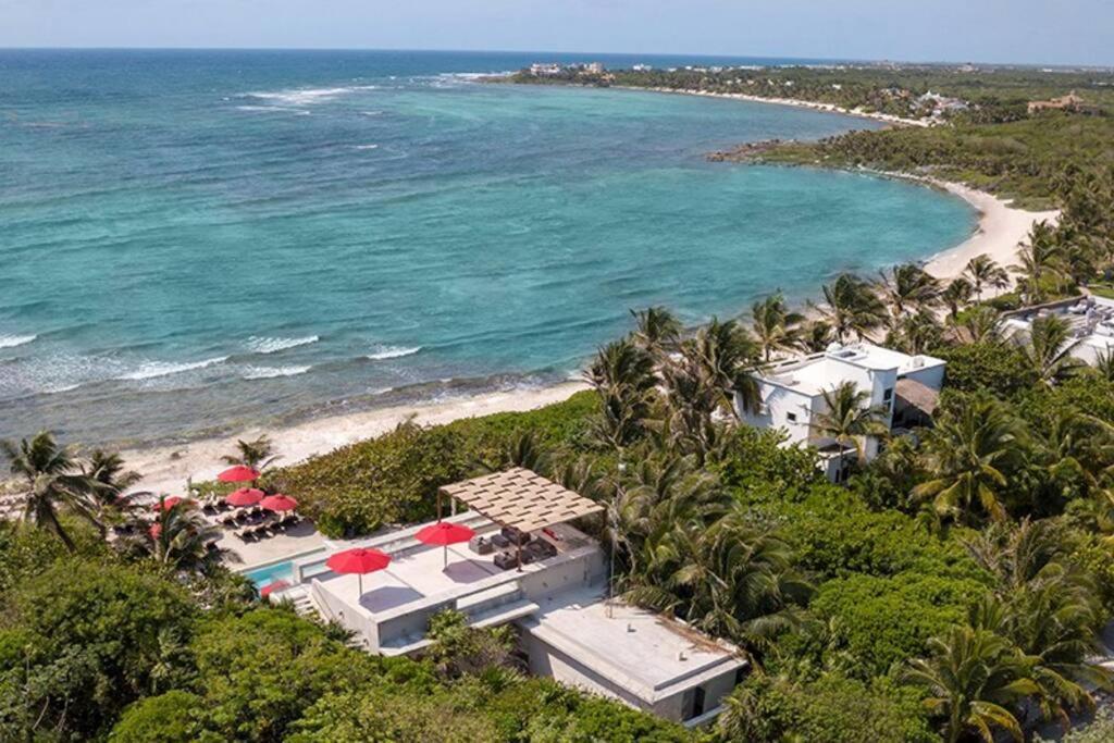 Casa Blanca By The Caribbean Sea Daire Akumal Dış mekan fotoğraf