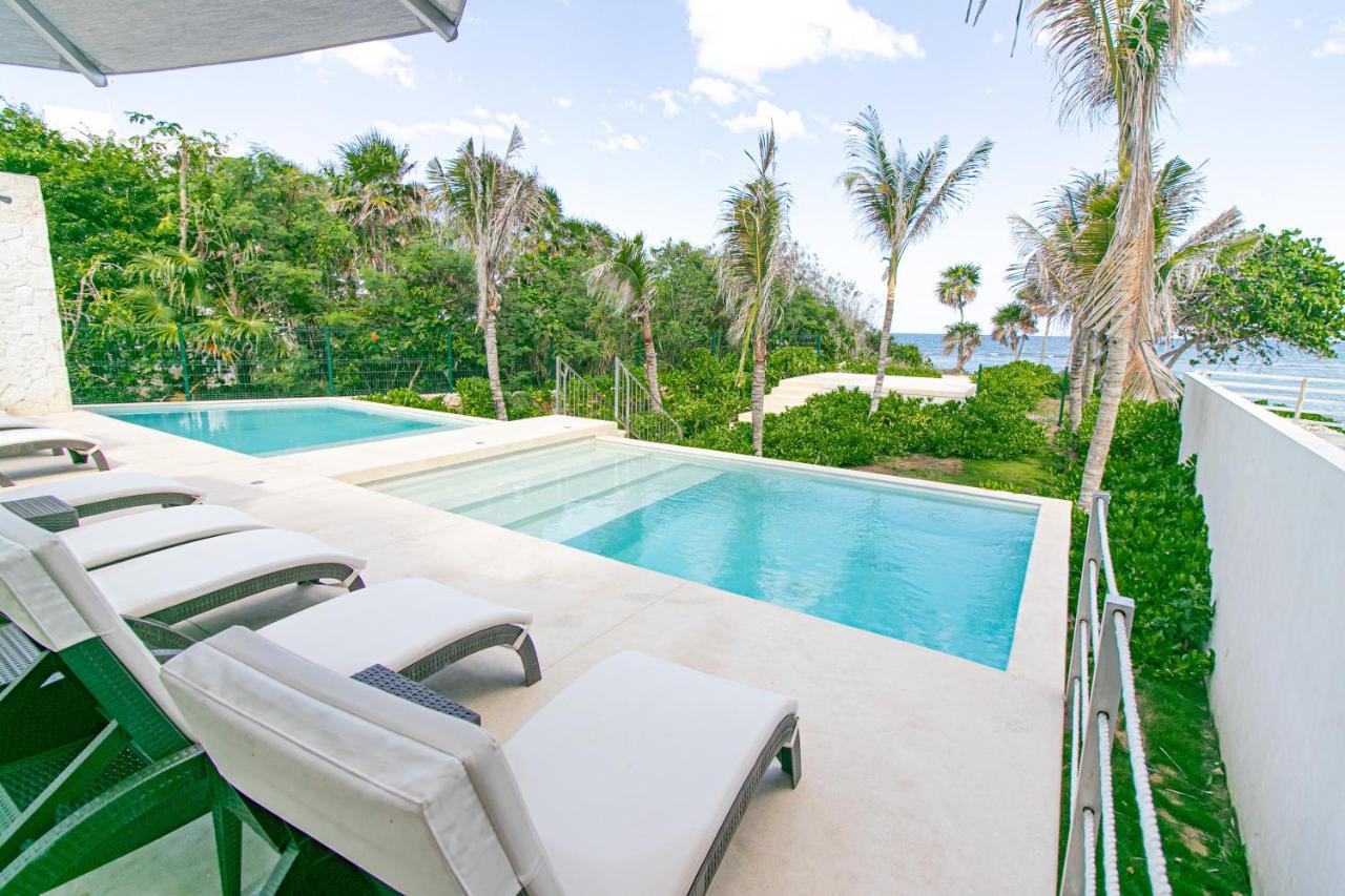 Casa Blanca By The Caribbean Sea Daire Akumal Dış mekan fotoğraf